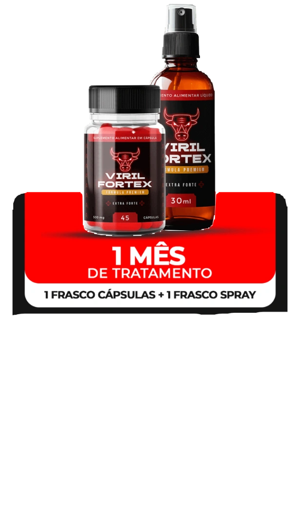 Viril Fortex Male Performance Support Supplement Bottle